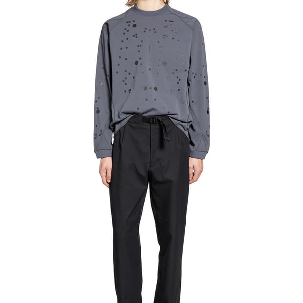 골드윈 0 그래픽 L/S 티 셔츠