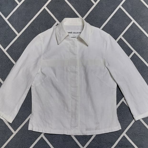 [S] 가르드 콜렉티브(GARDE COLLECTIVE) 린넨 혼방 셔츠