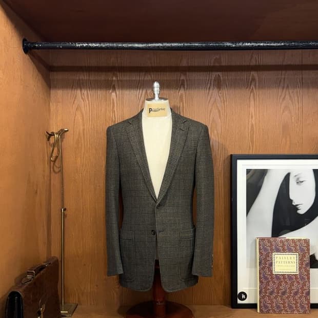 랄프로렌 퍼플라벨 트위드 자켓