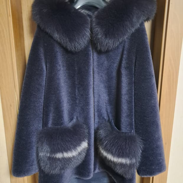 A&D 폭스퍼 양모 자켓 77