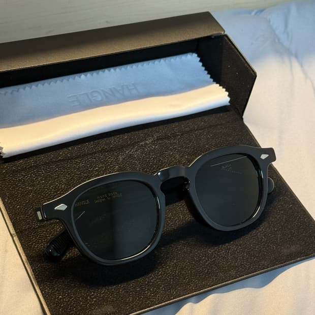 한글안경 EPL 46 size (선글라스 무도수 렌즈로 교체)