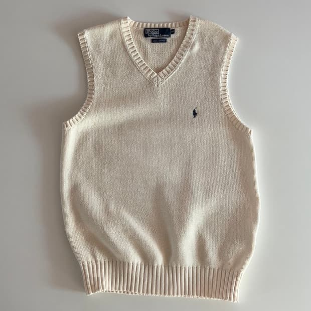 폴로 랄프로렌 니트 조끼 90
