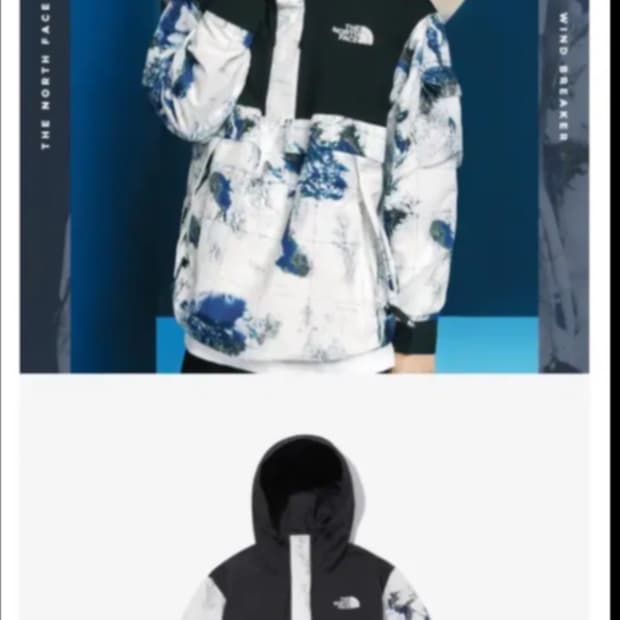 노스페이스 화이트라벨 달톤 아노락