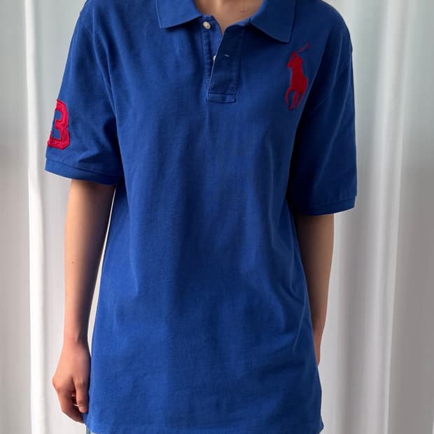 [M-L]폴로 랄프로렌 빅포니 치프키프 반팔 카라 티셔츠