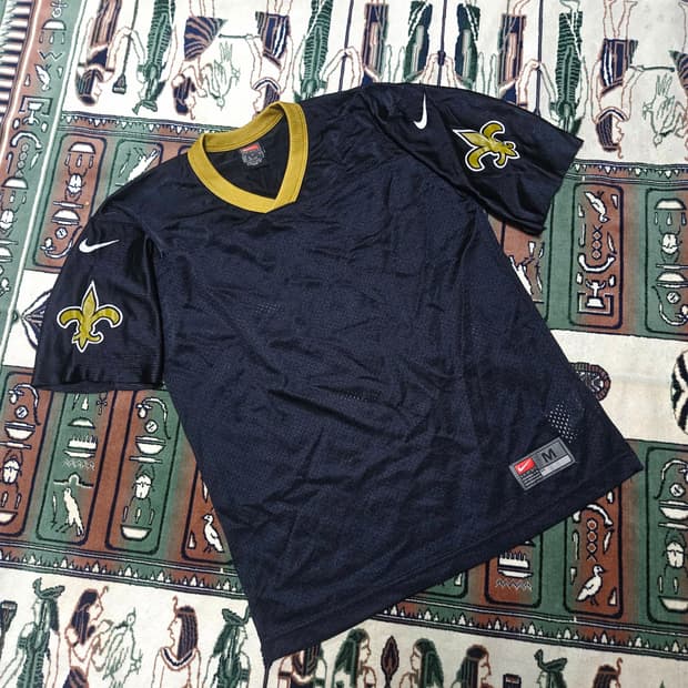 나이키(Nike)90's 뉴올리언스 세인츠 미식축구 저지 M