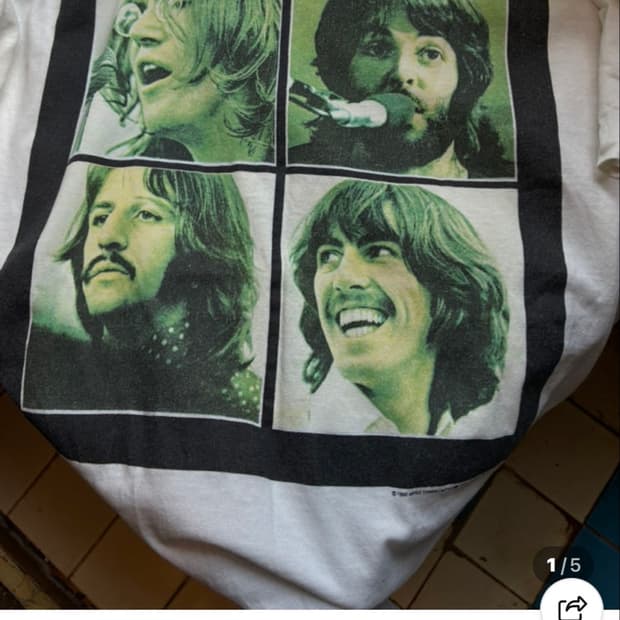 1992 The Beatles let It Be T-Shirt