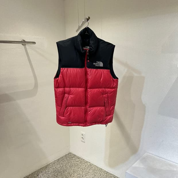 노스페이스 700 눕시 구스패딩조끼