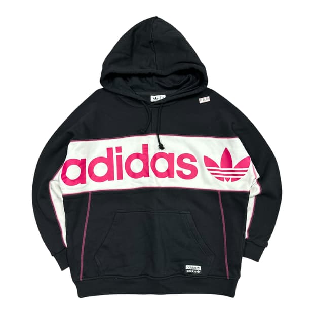 ✨ (바배) 아디다스 핑크 빅로고 후드티