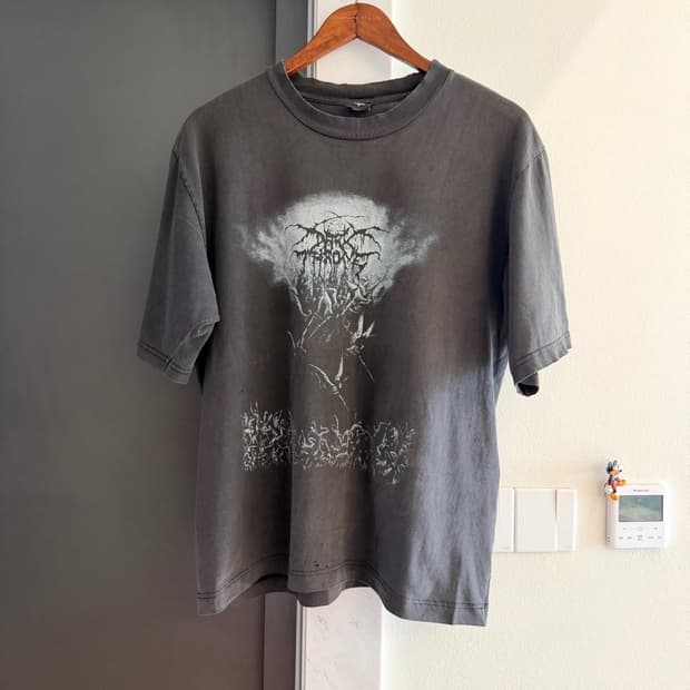 빈티지 00s Darkthrone 티셔츠