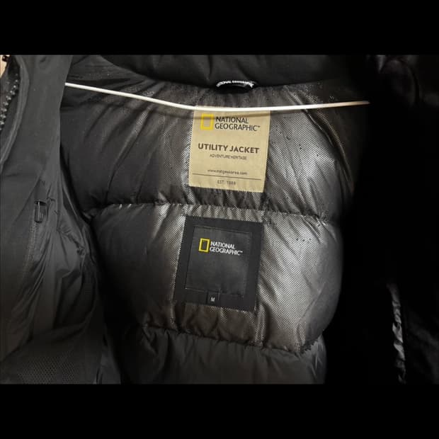 내셔널지오그래픽 타루가 덕다운 점퍼 M