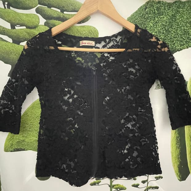 일본 빈티지 레이스 집업