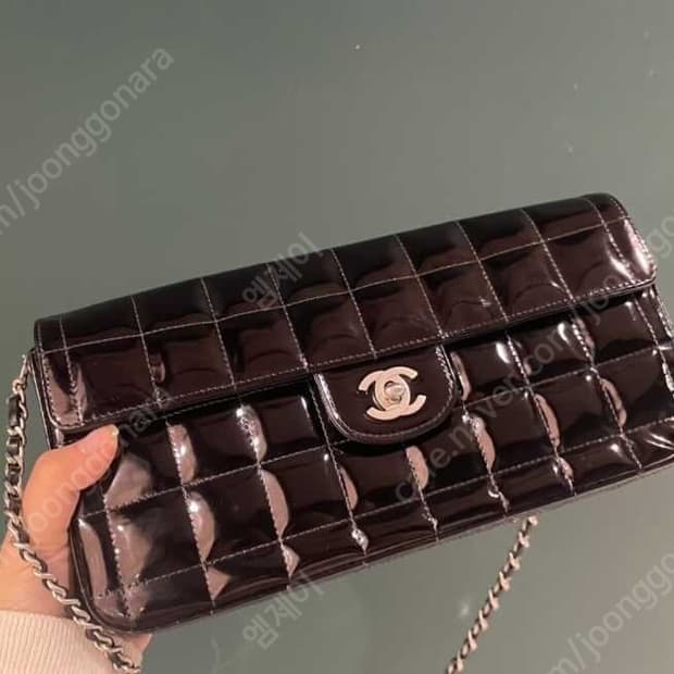 샤넬 초코바 바게트백