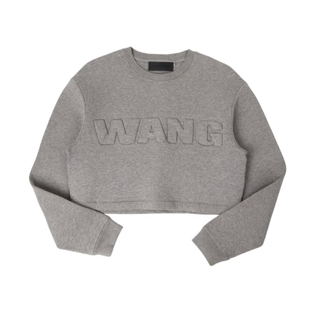 알렉산더왕 x H&M 크롭 스웻셔츠