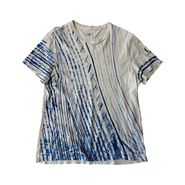 00s C.P 컴퍼니 타이다이 프린팅 티셔츠