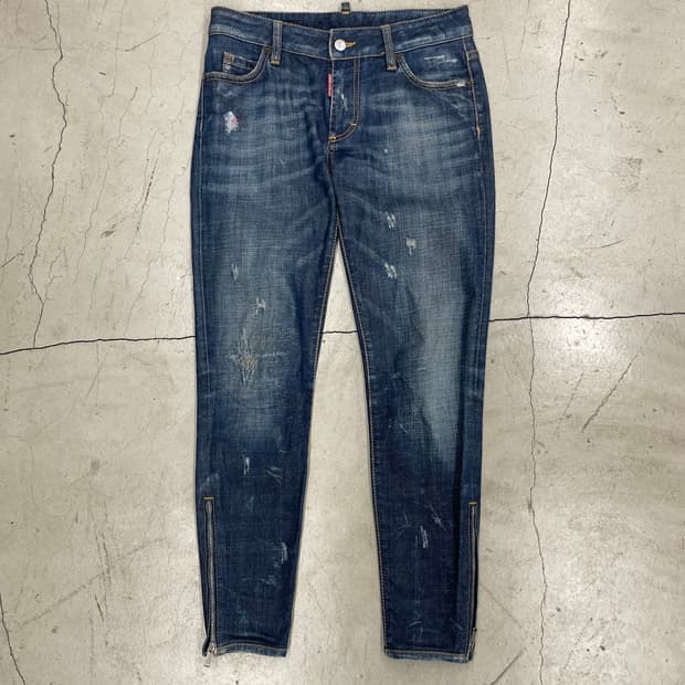 Dsquared2 zipper detail pant (40)