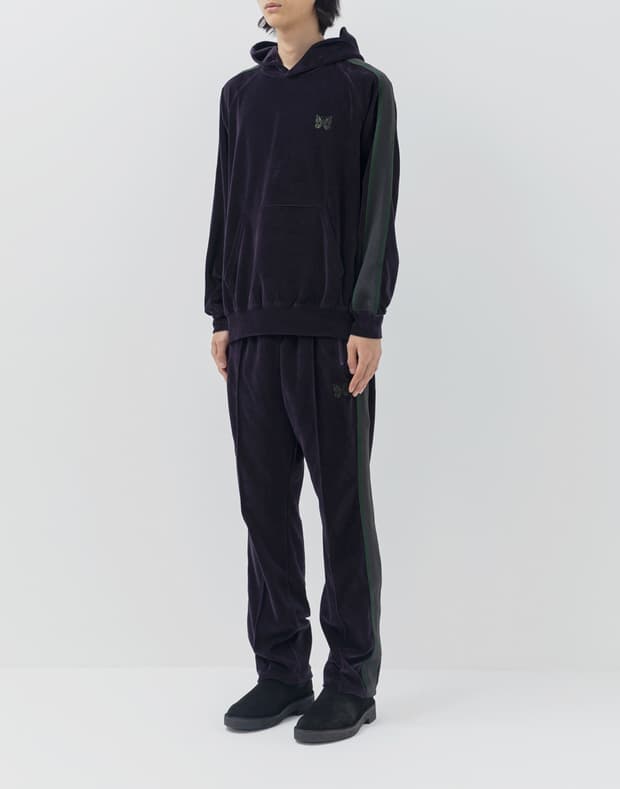 21fw 니들스 트랙팬츠 벨루어 needles