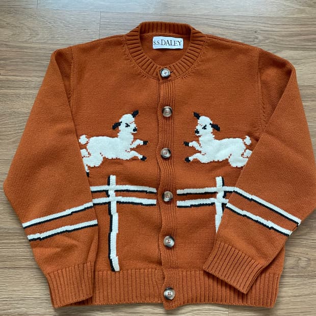 SS Daley 에스에스 달리 지디 코쿤 지드래곤 가디건 오렌지 L