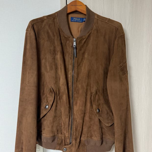 폴로랄프로렌 스웨이드 자켓 L