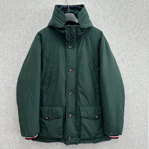 100 타미힐피거 남자 구스다운 패딩