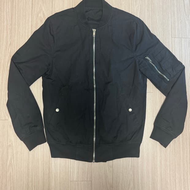 릭오웬스 14 S/S "VICIOUS" 플라이트 봄버 자켓 46