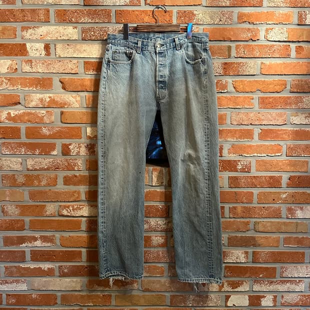 80s USA 빈티지 리바이스 501 데님 팬츠