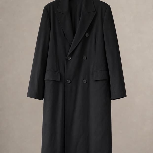 Yohji Yamamoto pour homme double coat