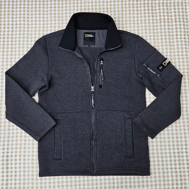 내셔널지오그래픽 몬타나 풀집업 기모 자켓 남자100