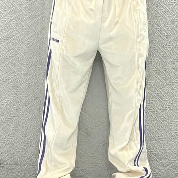 널디 사이드로고 벨벳 트레이닝 바지 L C06466