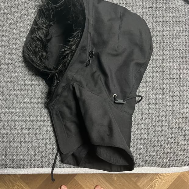 꼼데가르송 셔츠 라쿤퍼 바라클라바