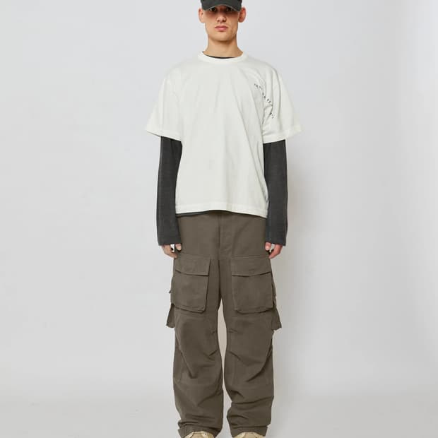 O.files 카고 팬츠 밀리터리 올리브 M