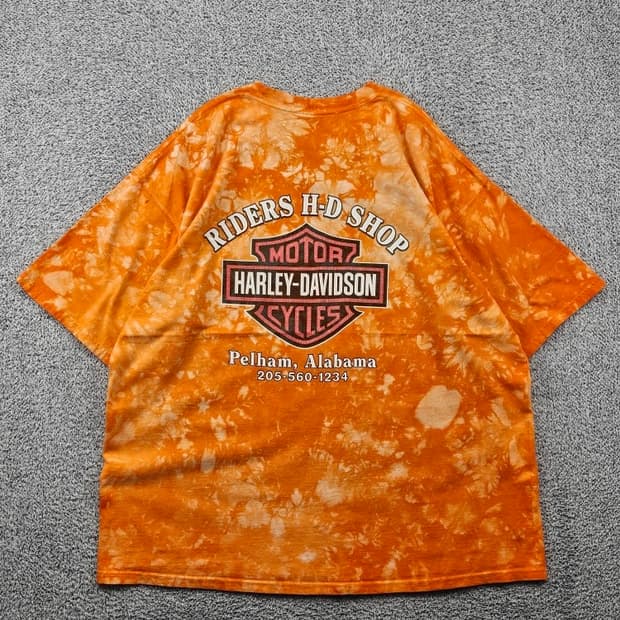 01's USA 할리데이비슨 반팔 티셔츠 다잉커스텀 (XL)/ 11925