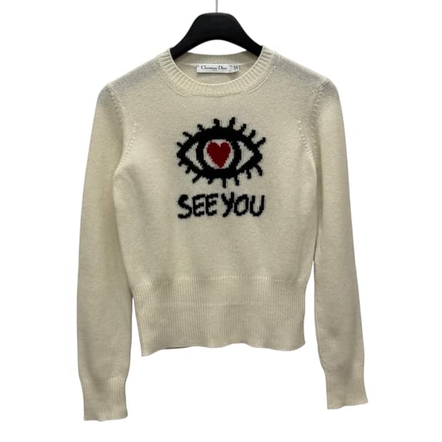 디올 아이씨 유 캐시미어 니트 (44) 