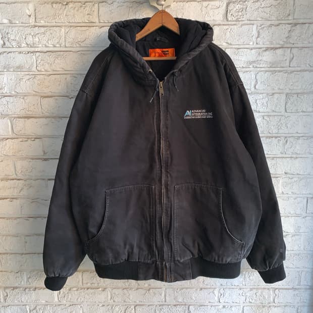 빈티지 헤비캔버스 워크 자켓 105 110 