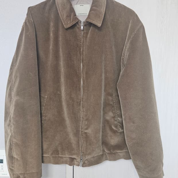 포터리 코듀로이 드리즐러 자켓 2 라이트카키