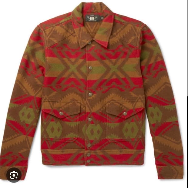 rrl 사우스 웨스턴 울자켓 m