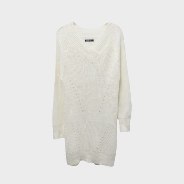 RAF RAF 이브넥 롱 니트 원피스 63475