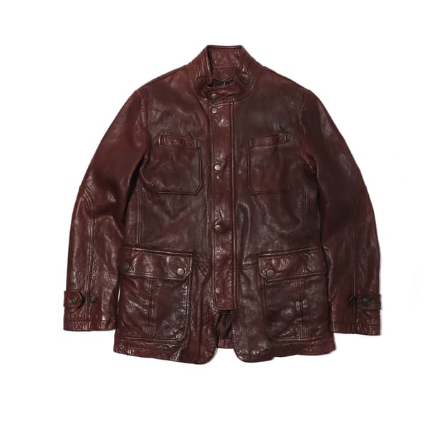 SERIES 모카무스 차이나 램스킨 싱글 라이더 재킷 size 100