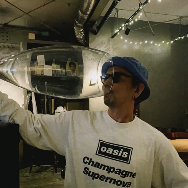 ADAM ET ROPE X OASIS champagne supernova