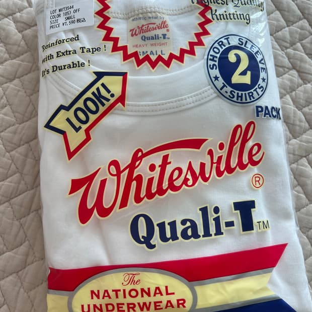 화이츠빌 2팩 티셔츠