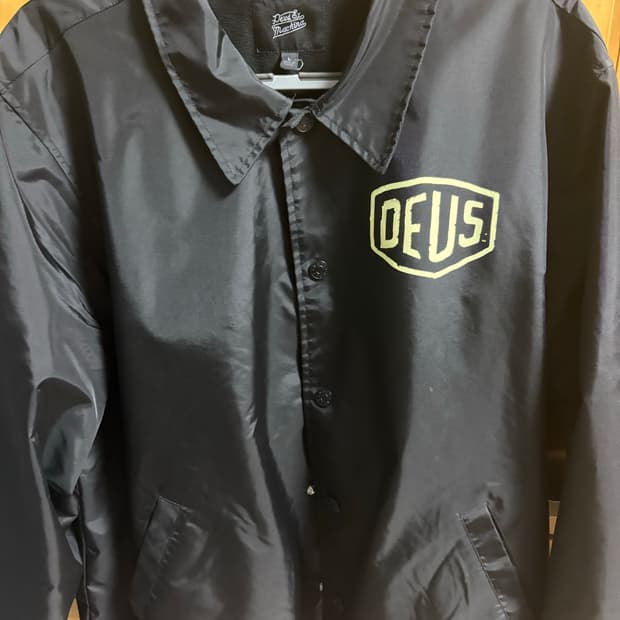 데우스 코치자켓 블랙 L