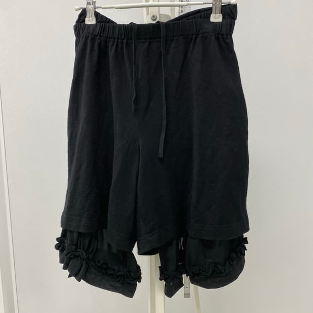 commedesgarcons frill half pants