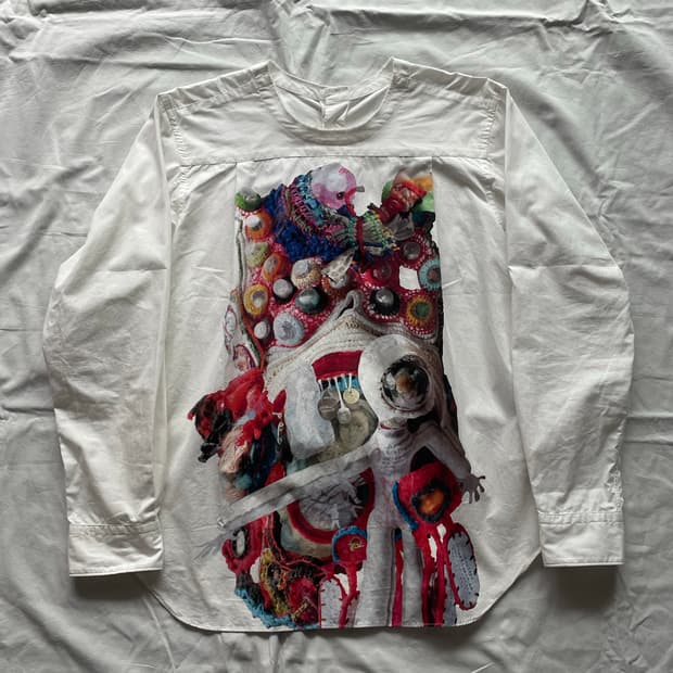 꼼데가르송 Mona Luison 리버스 셔츠