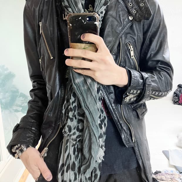 Leopard pattern muffler 상품이미지1