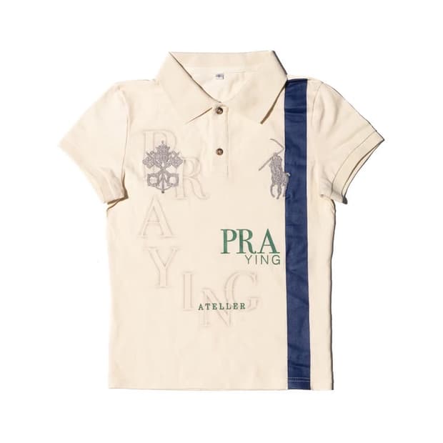 Praying CIGARETTE BOX WOMENS POLO