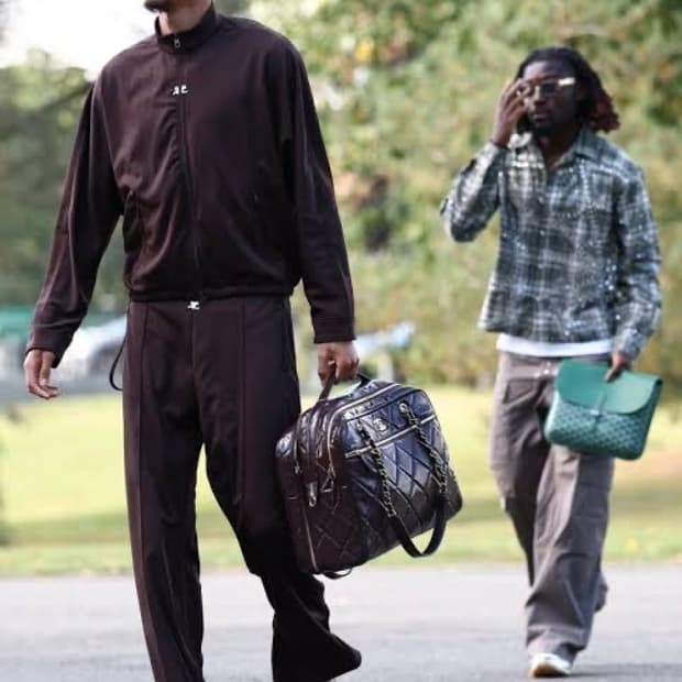 L 꾸레쥬 나일론 트랙자켓