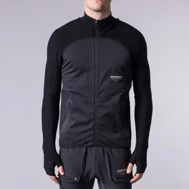 Gyakusou ENGINEERED KNIT SLEEVE JACKET