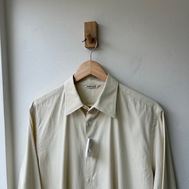 16826 - 오라리 워시드 핀스 트윌 셔츠