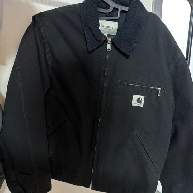 (W) 칼하트 WIP OG 디트로이트 자켓 블랙