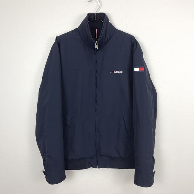 타미힐피거 블루종 점퍼 자켓 남성M (100)