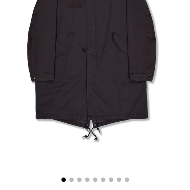 [3][새상품] 25AW 퍼렌 모즈파카 차콜